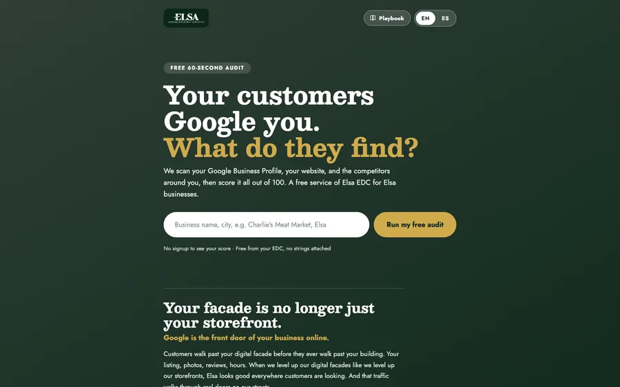 Elsa: facade.elsaedc.com